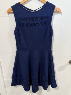 Francesca's Collections Navy Mini Dress